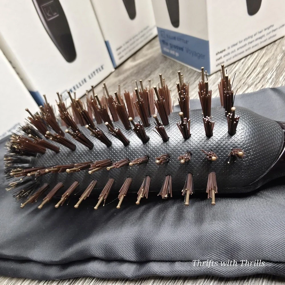 The Groove Voyager By Kellie Little - Premium Designer Hair Styling Brush - New